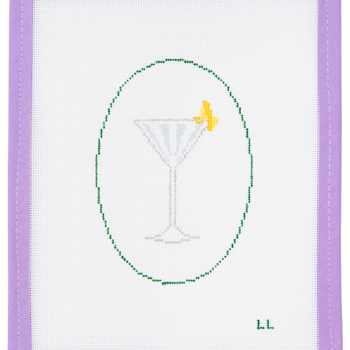 Needlepoint Martini Canvas – Needlepoint Inc