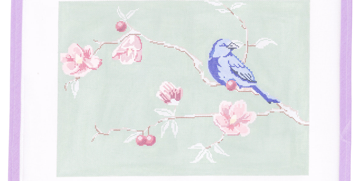 Chinoiserie Needlepoint Canvas