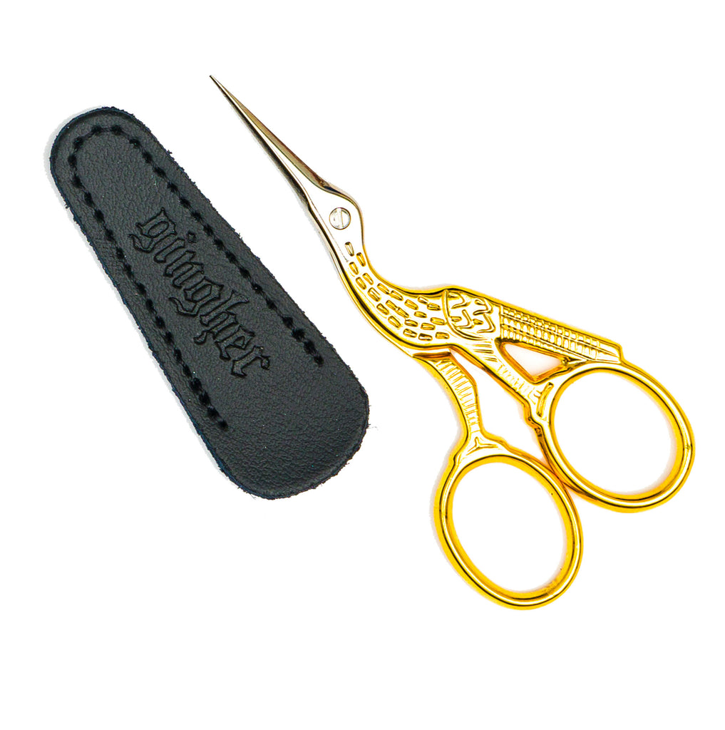 Gingher Gingher 3 1/2” Stork Embroidery Scissors